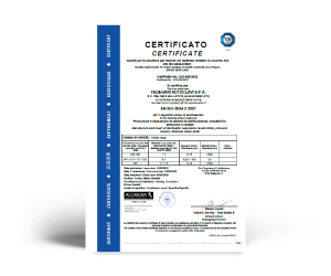 Certificato EN ISO 3834-2
